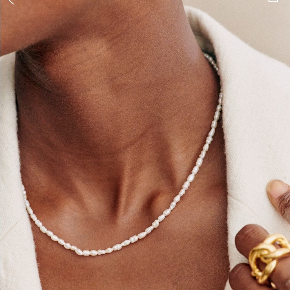 Sezane Irma Pearl Necklace